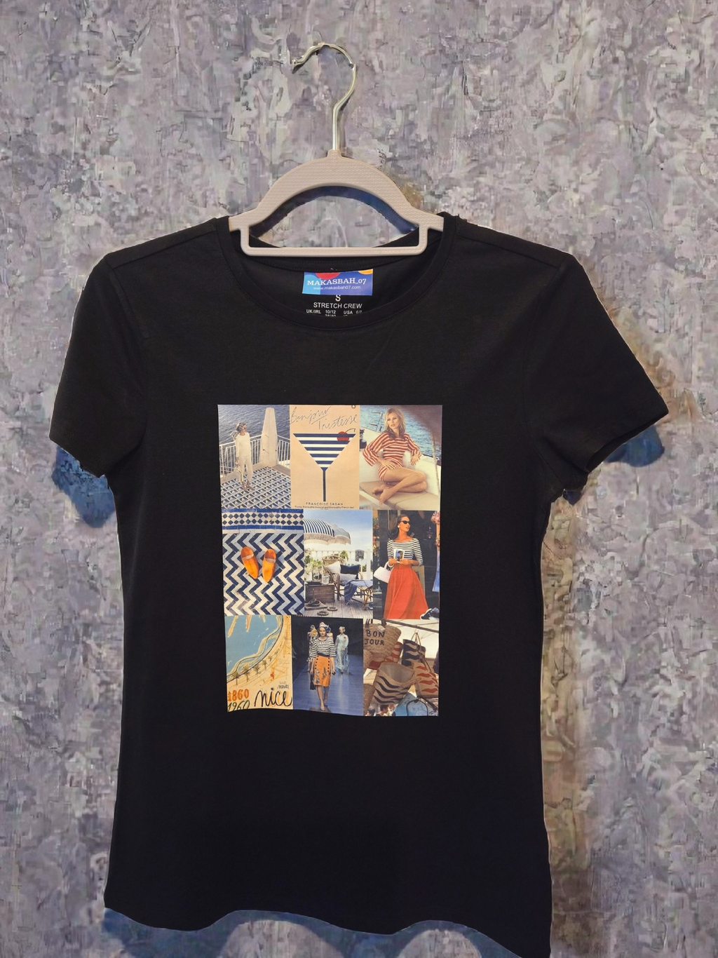 Ethnic T-SHIRT "Travel with Style and Imagination"