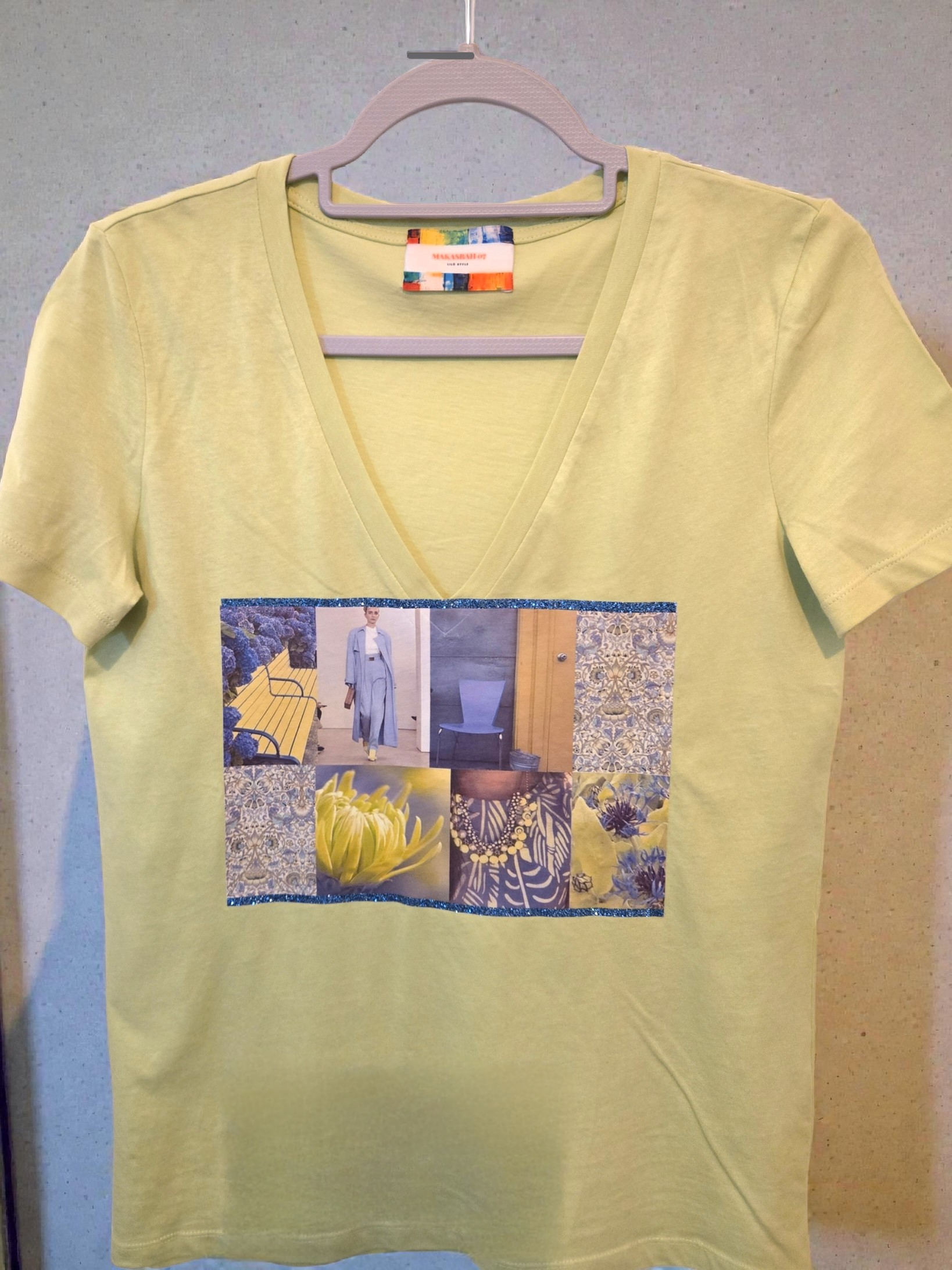 Ethnic T-SHIRT "Travel with Style and Imagination"