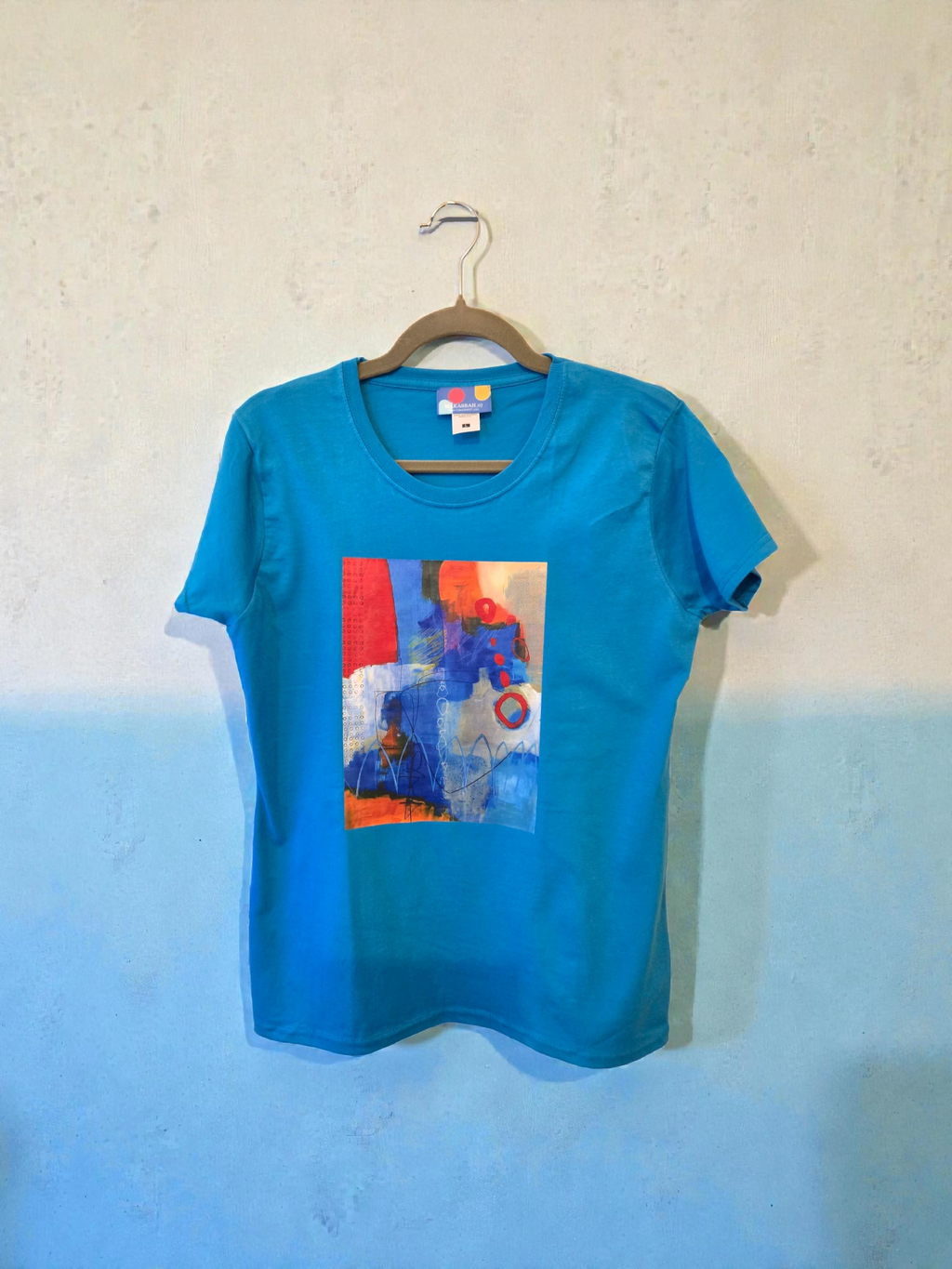 Ethnic T-SHIRT "Travel with Style and Imagination"