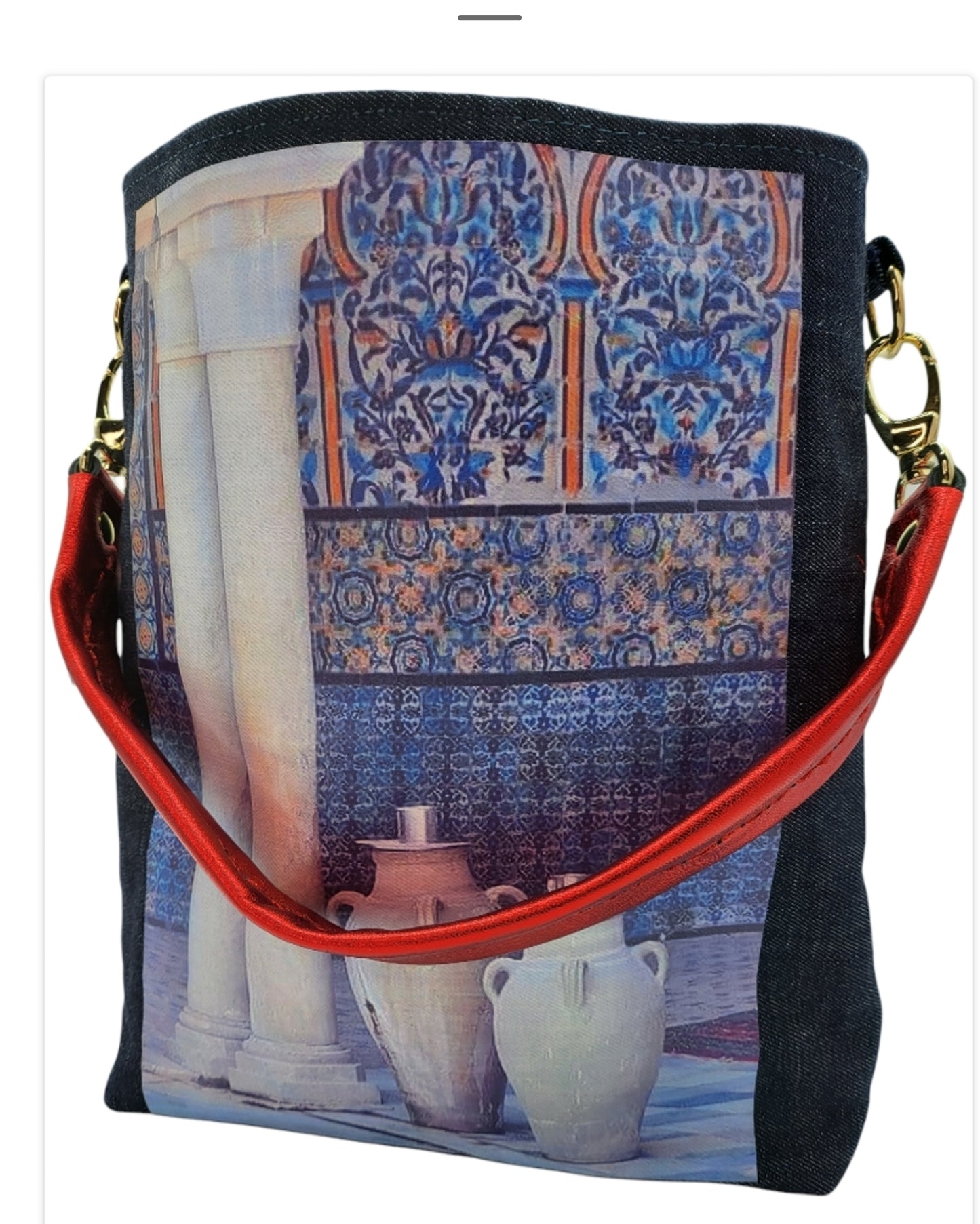 Sac en jean Olla Araba Terra Cotta
