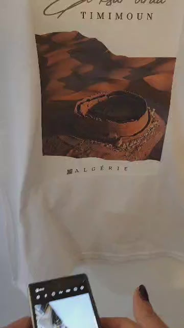 T-SHIRT - "Castello di Sabbia di Timimoun"