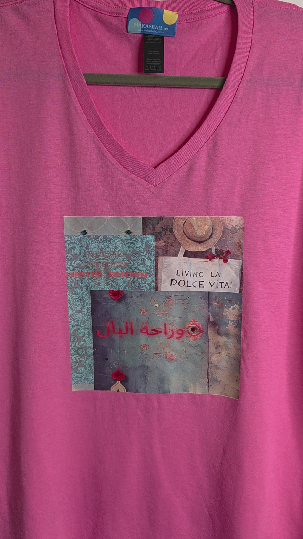 T-shirt Artigianali con frase