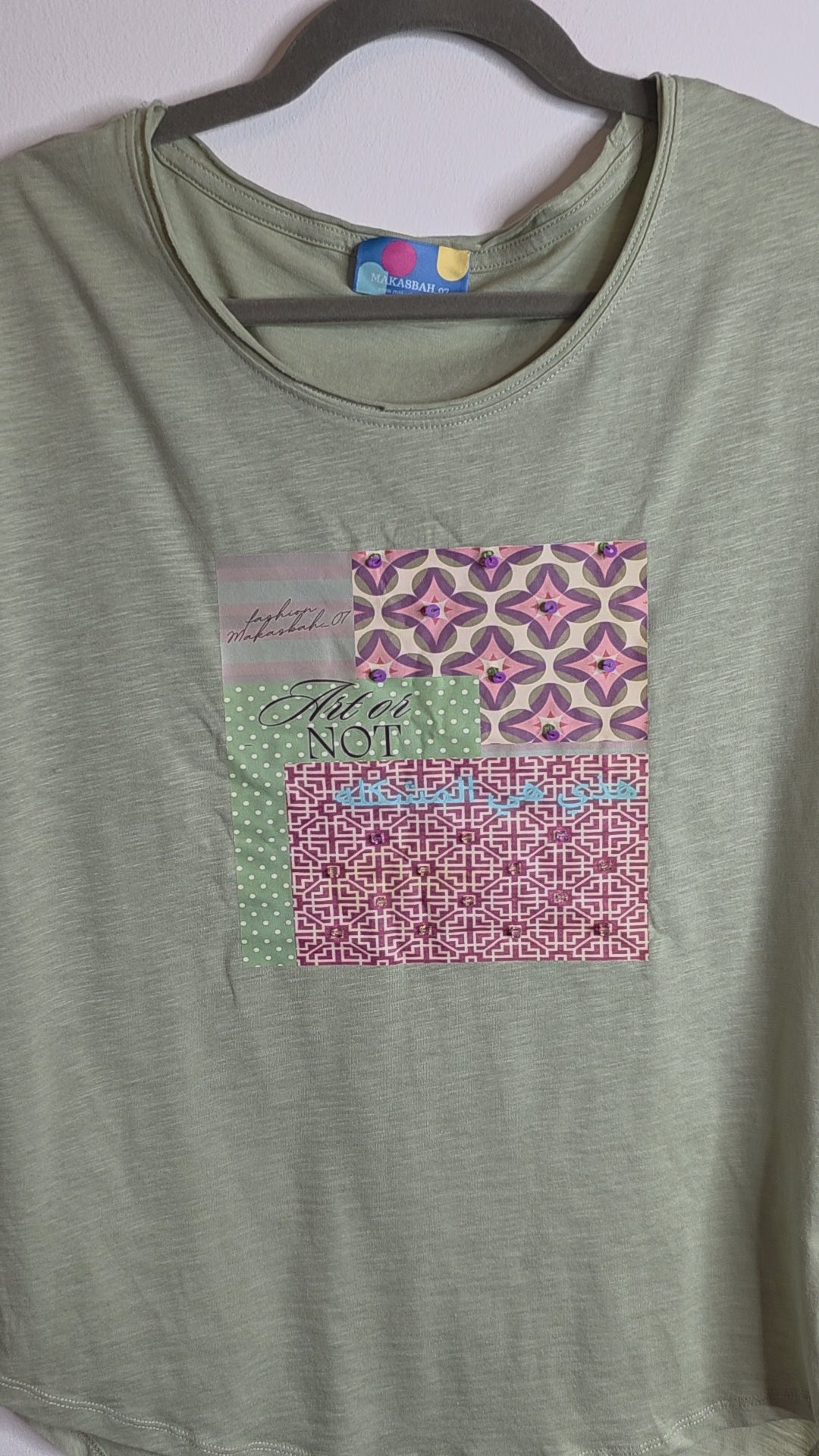 T-shirt Artigianali con frase