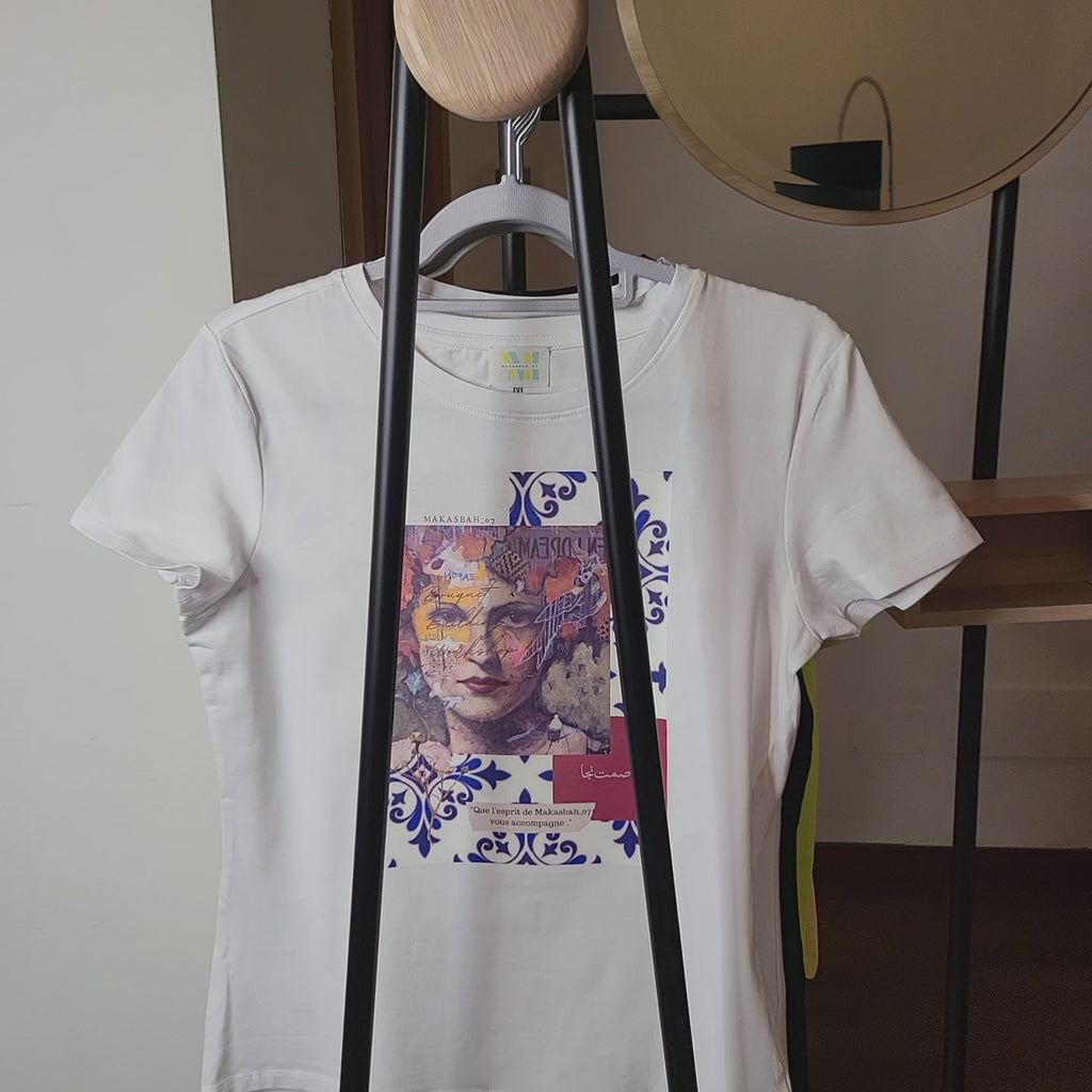 T-SHIRT -⚜️ Élégance rétro et charme oriental ⚜️
