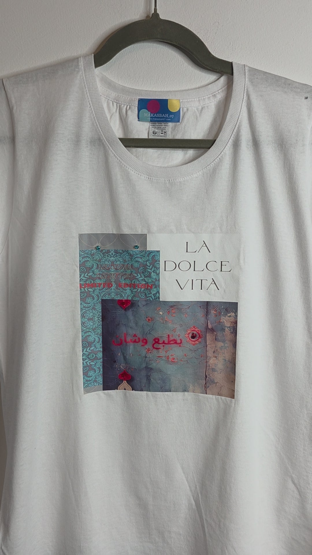 T-shirt Artigianali con frase