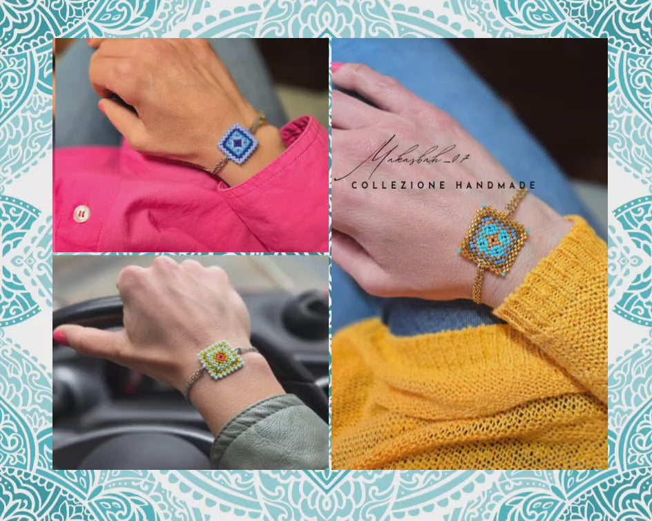 BRACCIALE in style Mosaico Arabesco