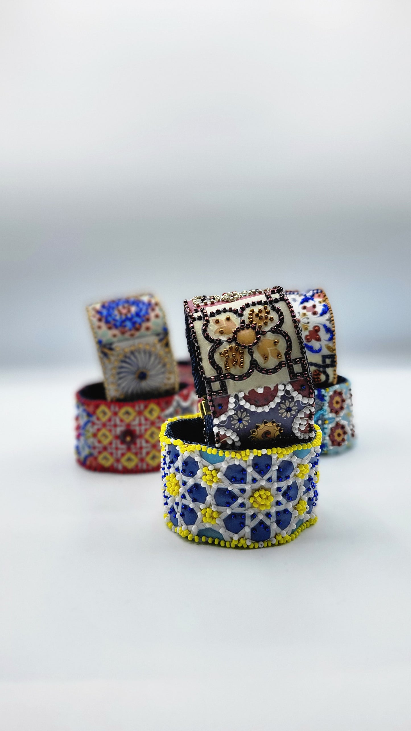 Bracelet Arabesque Jaune