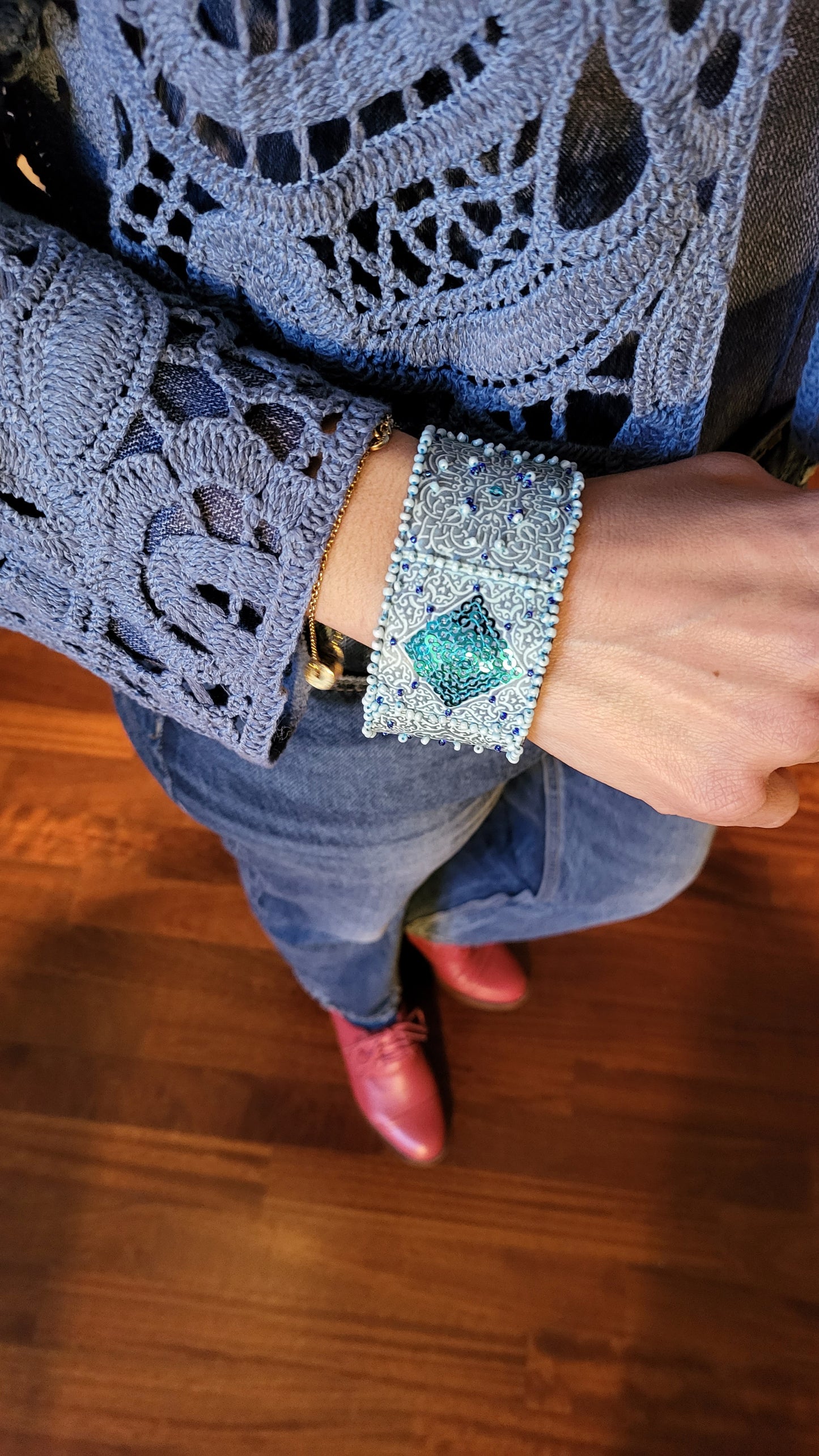 Bracelet Arabesque Turquoise