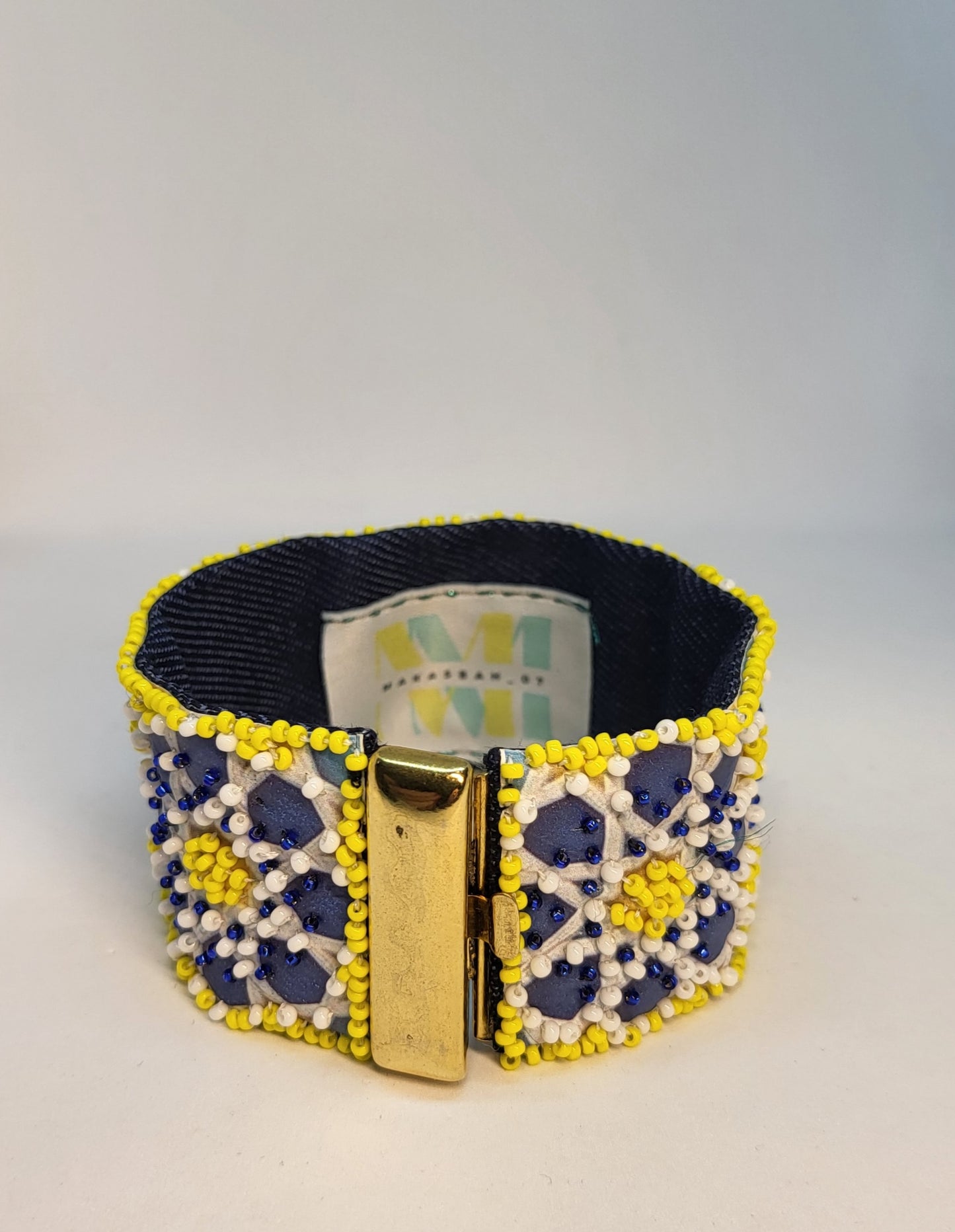Bracelet Arabesque Jaune