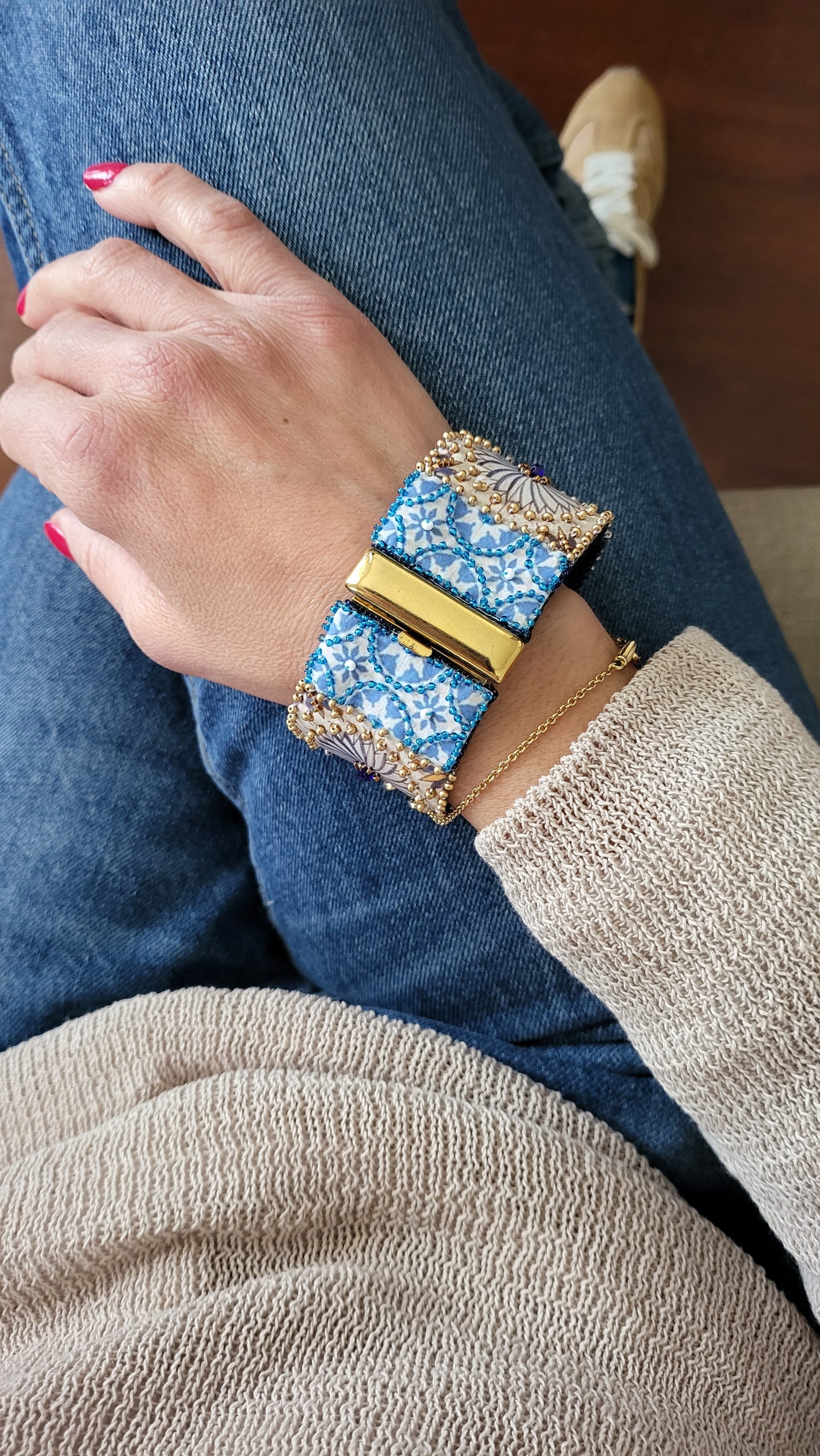 Bracelet Arabesque Beige