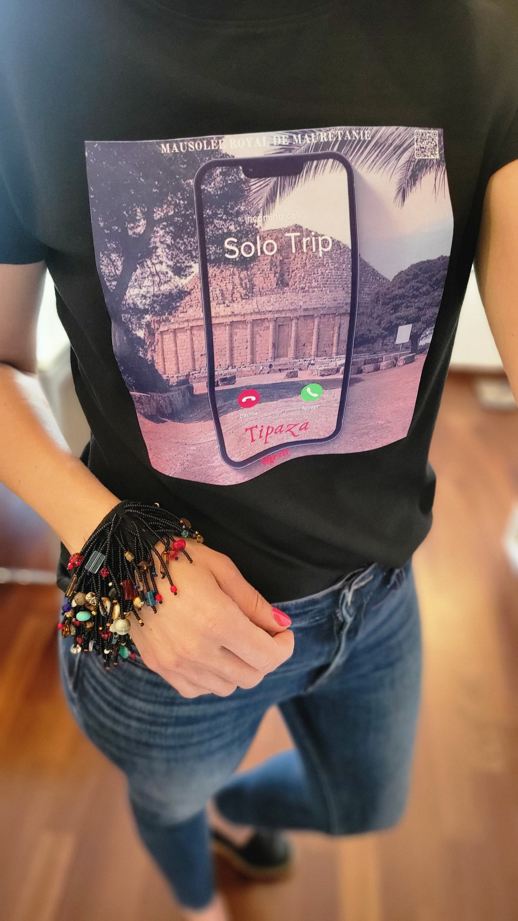 T-SHIRT du Mausolée royal de Maurétanie " Algerie "