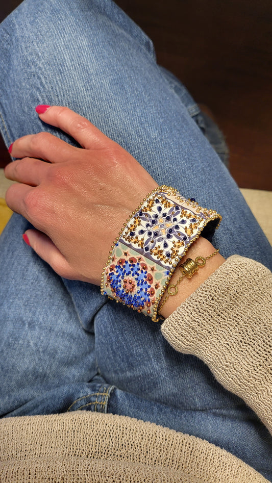 Bracelet Arabesque Beige