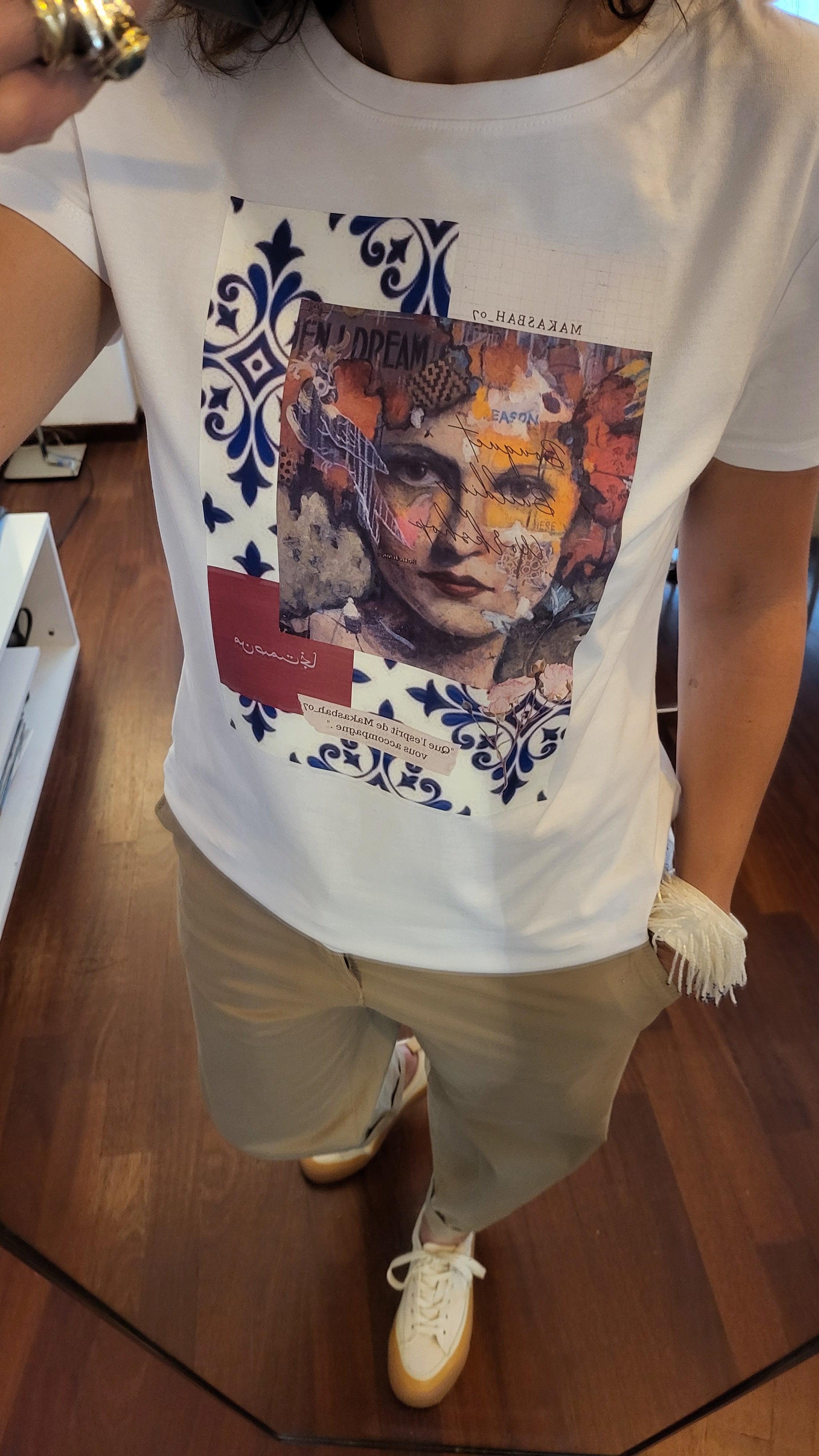 T-SHIRT -⚜️ Eleganza retrò e fascino orientale ⚜️