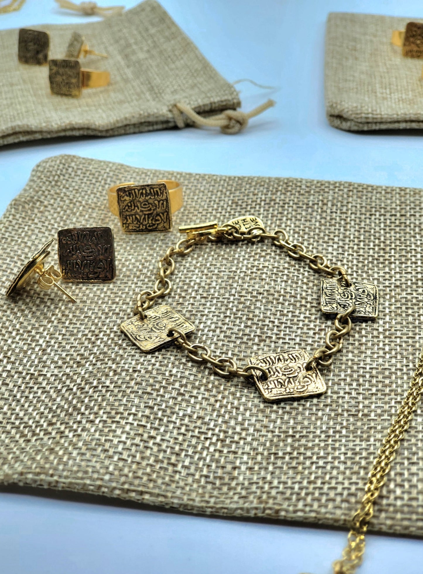 023 - Bracelet with Algerian coin reproduction