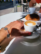 024 - BRACCIALE con riproduzione moneta Algerina