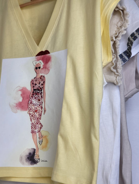 T-SHIRT - Maglia gialla