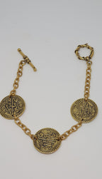 022 - Bracciale con moneta Algerina